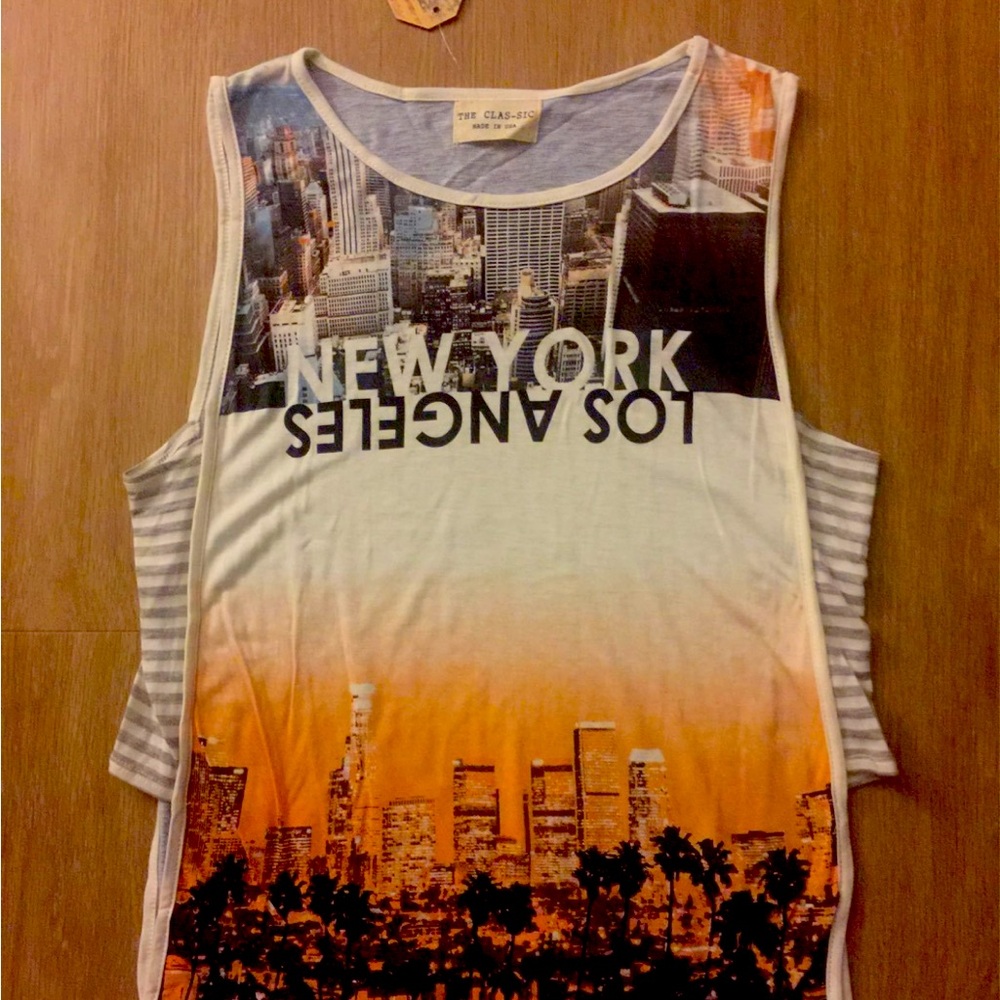 Womens Tank Top NY / Los Angeles